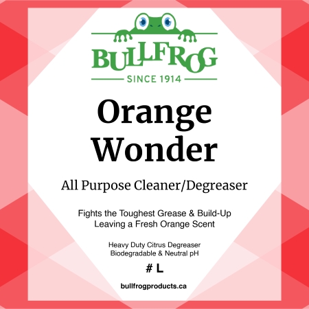 Orange Wonder front label image